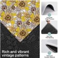 thumbnail image 3 of Yellow Brown Sunflower Pattern Kitchen Rugs Sets Of 3,Kitchen Runner Rugs Non Skid Washable,Decorative Kitchen Floor Mats for Kitchen,Sink,Laundry,17"x30"+ 17"x47" + 17"x59", 3 of 6