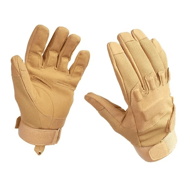 Guantes Tacticos Malubero Para Moto y Deportes Caqui Talla L Malu2024