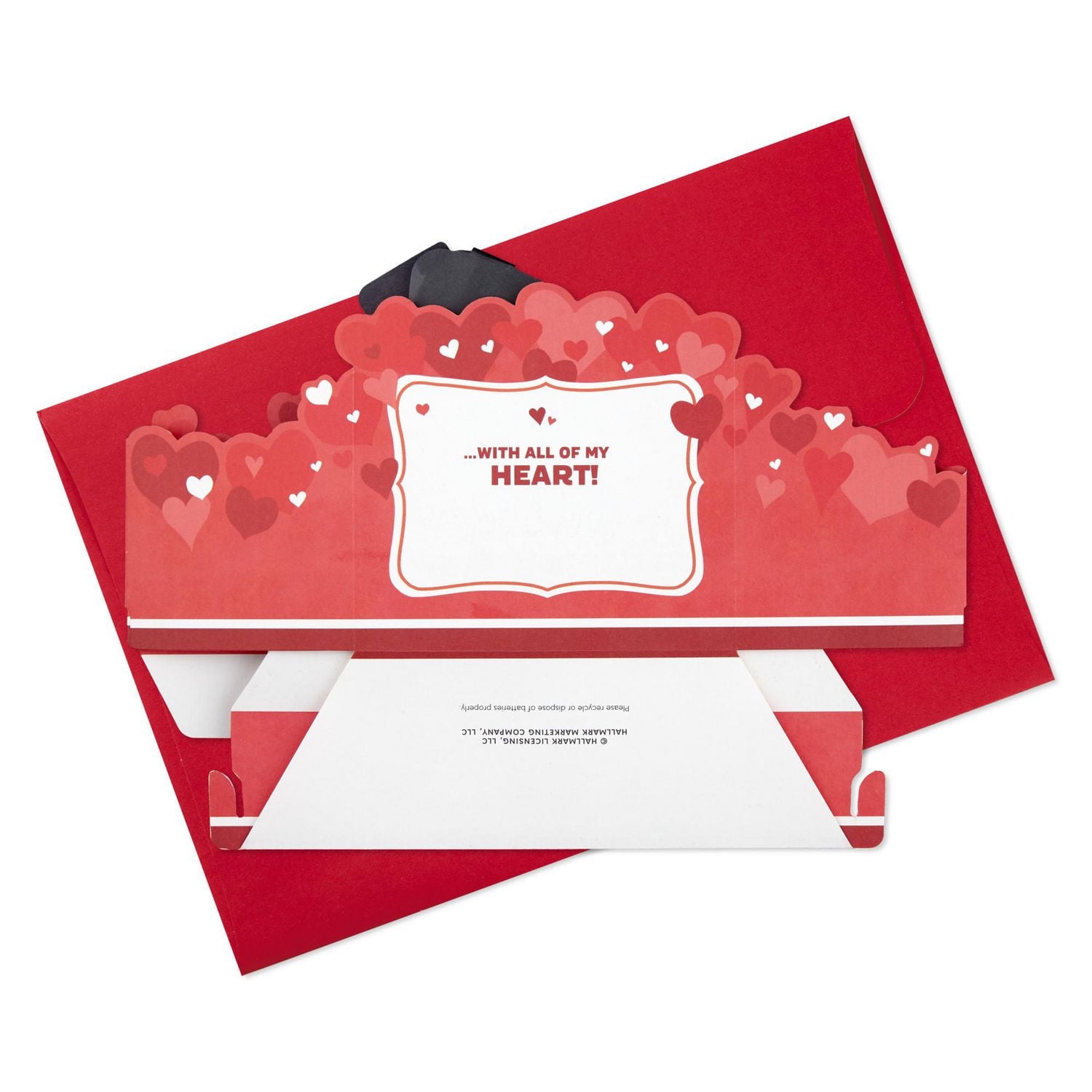 Hallmark Paper Wonder Pop Up Valentines Day Card with Sound and Motion