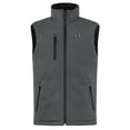 thumbnail image 2 of Men's Cutter & Buck  Steel Gwinnett Stripers  Clique Equinox Insulated Softshell Vest, 2 of 3