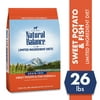 Natural Balance Limited Ingredient Diets Sweet Potato & Fish Formula Dry Dog Food, 26 Pounds, Grain Free
