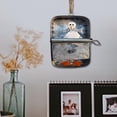 thumbnail image 4 of Adorno de pingüino colgante decorativo lindo divertido colgante de de metal colgante de lata de pingüino para empresas oficinas sala de estar, 4 of 6