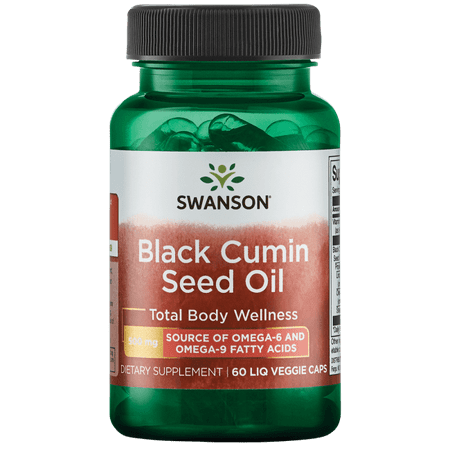 - Swanson Black Cumin Seed Oil 500 mg 60 Liq Vegcap