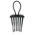 thumbnail image 1 of Fashion Vintage Leather - Band Ponytail Comb - Volumizing Hair Tool, 1 of 6