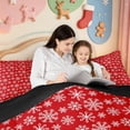 thumbnail image 5 of Manfei Cute Nutcracker 7pcs Queen Bedding,Christmas Winter Festive Bedding Comforter Set Queen,Black Reversible, 5 of 7
