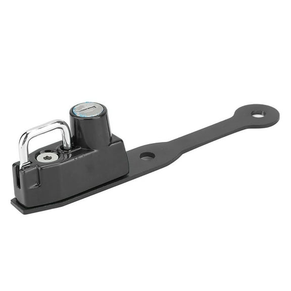 Motorcycle Anti Theft Helmet Lock Left Side Fits for CBR400R CBR500R CB500F(Black )