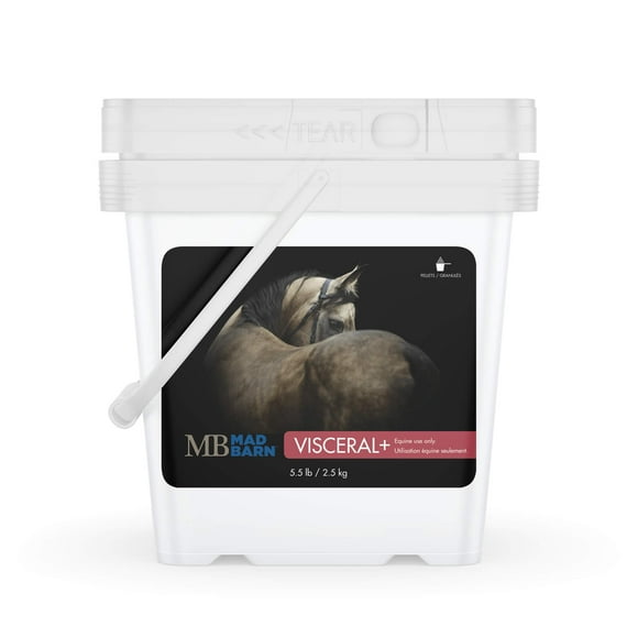 Mad Barn - Visceral+ - Supplement for Horse Gut Health and Digestion, 2.5 kg