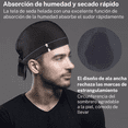 thumbnail image 3 of "4x Gorro De Pañuelo De Chef, Negro, Lazos, Talla Única Negro ", 3 of 5
