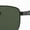 Gray Green, variant on Ray-Ban Men's Gradient RB3522-001/13-61 Gold Rectangle Sunglasses
