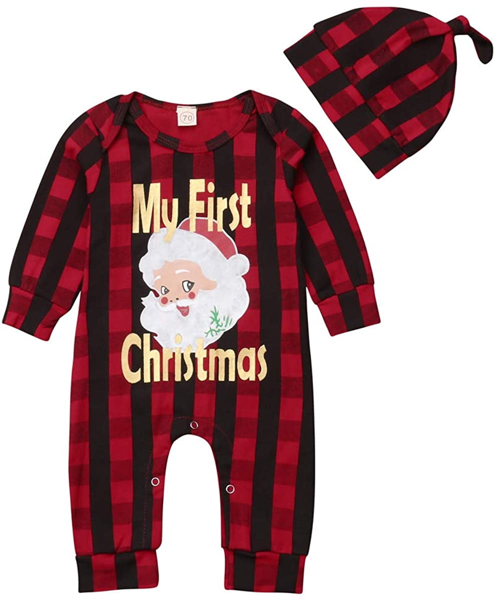 my first christmas pajamas boy