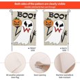 thumbnail image 4 of Halloween Garden Flags 12x18 Double Sided Boo Ghost Fall Garden Flag Welcome Halloween Yard Flag Decorations Outdoor Indoor for Farmhouse Porch, 4 of 6