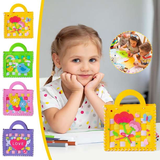 Ganfancp Bolsa de Tela No Tejida para Niños para El Día Del Maestro y El Día de La Madre Ofertas de La Semana 1X Bolso No Tejido