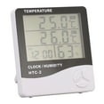 thumbnail image 3 of Électronique Numérique, Intégré dans le Réveil Sensible à l'Humidité de la Température de Compteur de Thermistance Haute Précision pour l'Extérieur Intérieur, 3 of 8