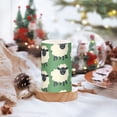 thumbnail image 5 of Green Color Sheep Pattern Flameless LED Candle Set with Remote, Battery Operated Color Changing Pillar Candles, Set of 2, 5 of 7