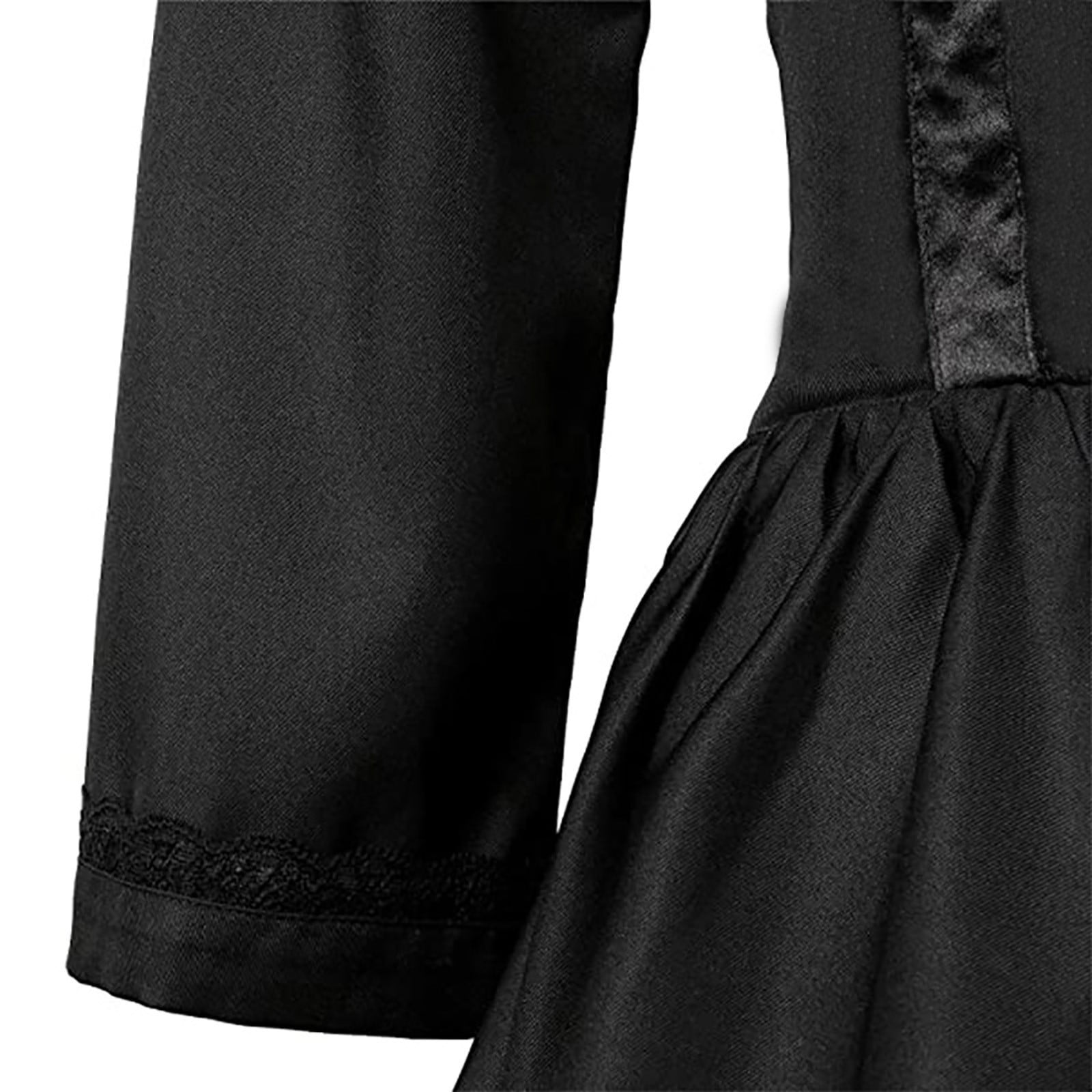Victorian Dress for Women 1800s Button Down Long Sleeve Edwardian Dress Vintage Medieval Renaissance Costume