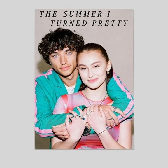 Movie Poster - Gavin Casalegno - The Summer I Turned Pretty Poster 2025 - Couple Jeremiah and Bella Poster - Vintage Style - Size 24x36 - Kiloa