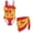 Spain Flag Palm Tree, variant on Xoenoiee Spain Flag Palm Tree Pattern Girls Swimsuits Halter One Piece Bathing Suit with Cover Up Skirt Adjustable Strap Teen Girl Swimsuit Swimwear Set, Size 7-8 Years