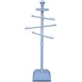 thumbnail image 1 of SWIMLINE HYDROTOOLS 89033 Premium Free Standing Poolside Valet Towel Rack Adjustable with Water Weighted Base Three Arms Secure Clips for Outdoors & Indoors Pool Patio Poolside Holder Drying Stand, 1 of 8