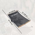 thumbnail image 3 of Outsunny Outdoor Hammock 440LB Capacity with Wood Spreader Bar, Grey, 3 of 10