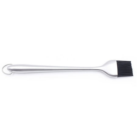 

HORIALENCE 1Set Silver Sauce Brush for Cooking with Straight Handle Basting Brushes for Home Cooks 11.8 x 1.8 x 0.4in