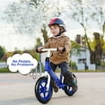 thumbnail image 3 of Gymax 12'' Balance Bike Kids No-Pedal Learn To Ride Pre Bike w/ Adjustable Seat Blue, 3 of 10