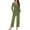Army Green, variant on Aoujea Save up to 50% Womens Sets Long Sleeve Plus Size Pajamas for Women Comfy Fashion And Casual Loose Printed Round Neck Button Up Long Sleeved Pants Pajama Set Gift for Women