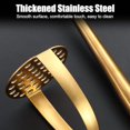 thumbnail image 5 of Potato Masher, Heavy Duty Stainless Steel Food Masher, Multifunctional Kitchen Mashed Cooking Tool for Avocado Potatoes Beans Vegetable Fruits- silvery, 5 of 5