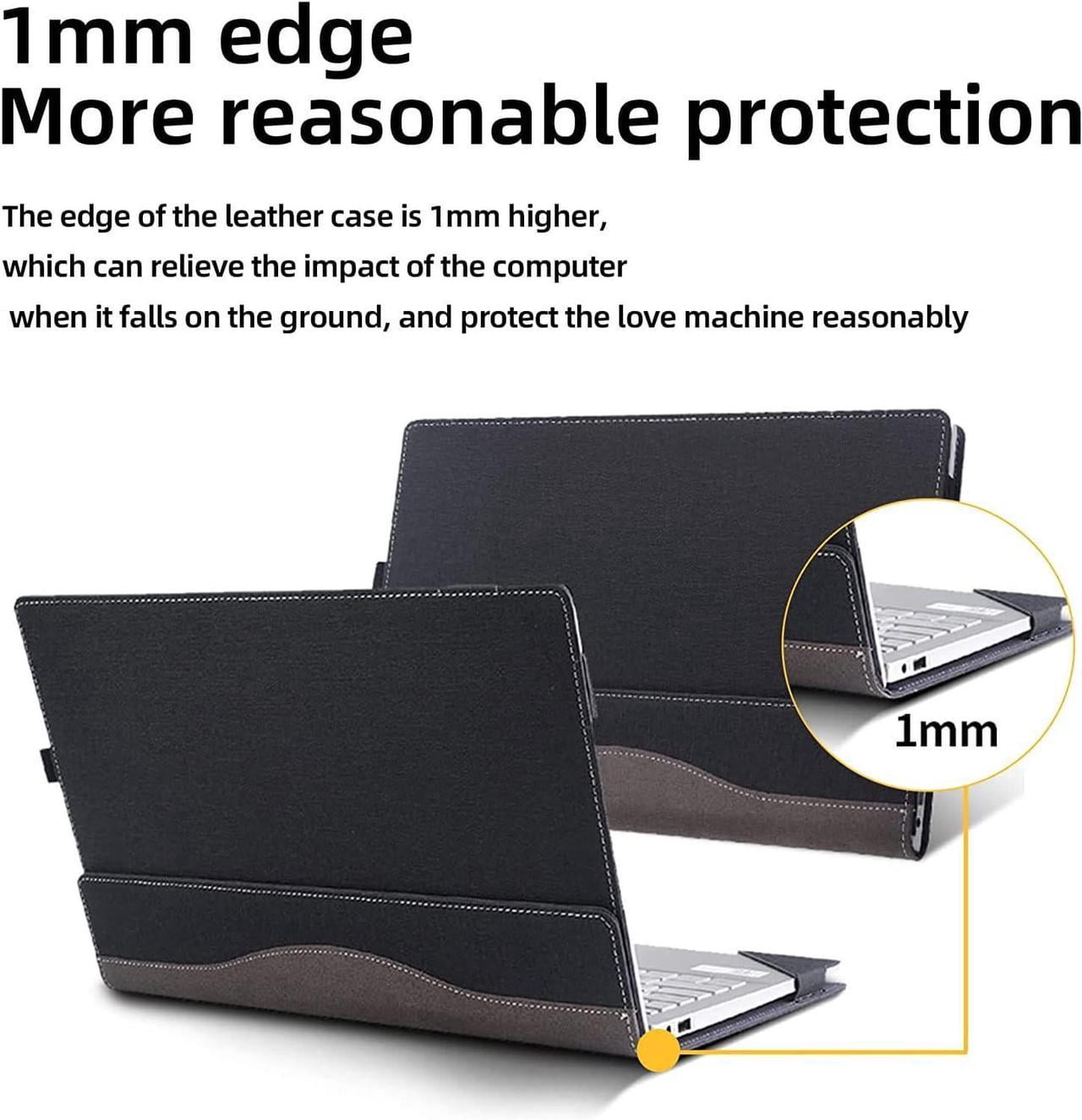 Laptop Case Cover for 16 inch Lenovo ThinkPad P15V Gen 3 & ThinkPad P15V Gen 2 / Gen 1, PU Leather Shell Notebook Sleeve