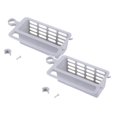 thumbnail image 1 of Oleegame 2PC Shower Soap Dish With Hook Kitchen Drainage Shelf Multifunctional Dishwashing Sponge Storage Rack Gray, 1 of 2