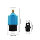 thumbnail image 5 of sweethay Adaptador de válvula de aire Tablero de paleta Adaptadores de bomba inflable Portátil Reemplazable Nylon Compresor de bicicleta de Type3 NO3, 5 of 6