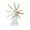 B, variant on Coastal Christmas Tree Topper, 6.3" Double Layer Star with Blue Beads Base, Nautical Starfish Xmas Ornament for Beach Style Holiday Tabletop, Rustic Seaside Decor for Mantel Shelf Entryway Display