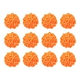 thumbnail image 1 of Unique Bargains 12 Pcs Wicker Rattan Balls 1.6 Inch Rattan Decorative Balls for Vase Fillers Home Decor Orange, 1 of 5