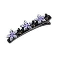 thumbnail image 2 of SSKFHGI Braided Hairpin-Star Violet Rhinestone Braided Hairpin Bangs Clip Broken Hair Tidying Artifact, 2 of 8