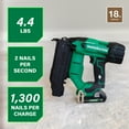 thumbnail image 2 of Metabo HPT 18V Brad Nailer Cordless Kit, 18-Ga, NT1850DFT, 2 of 15