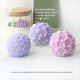 thumbnail image 2 of Bola de Flores, Vela Perfumada, Molde de Silicona, Flor de Seis Pétalos, Vela DIY, Adorno de Yeso, Molde de Bola de Flores, 2 of 5