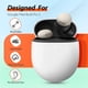 thumbnail image 2 of Puntas de espuma viscoelástica para el nuevo Google Pixel Buds Pro 2 Sin almohadillas de silicona Almohadillas de repuesto antideslizantes para el dolor Caben en el estuche de carga Auriculares que re, 2 of 7