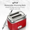 Russell Hobbs Retro Style 2Slice Toaster, Red, TR9150RDR