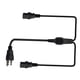 thumbnail image 3 of Cable de alimentación CUTICAT 5-15P a 2x IEC320 C13 200cm Universal impermeable, 3 of 8