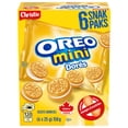 thumbnail image 2 of OREO, Mini Golden Cookies, Snack Pack of 6, 25g, 2 of 14