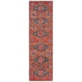 thumbnail image 5 of SAFAVIEH Heritage Dudley Floral Wool Runner Rug, Rust/Multi, 2'3" x 8', 5 of 9