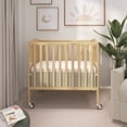 thumbnail image 4 of Dream On Me Birch 3-in-1 Folding Portable Mini Crib, Natural, 4 of 13