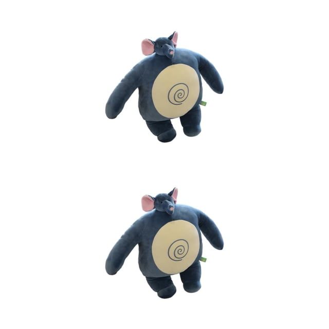 Almohada de Oso de peluche Vogacara 22CM 2piezas Elefante