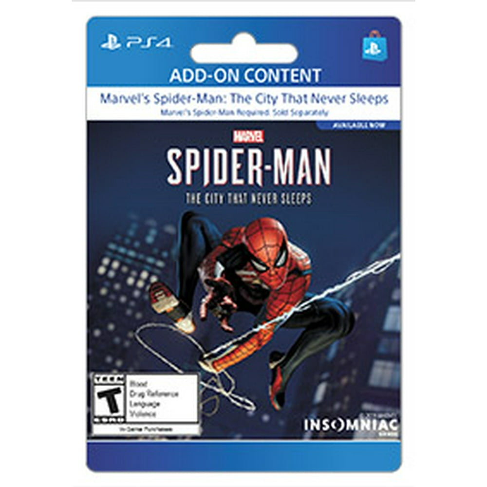 Marvel's Spider Man The City That Never Sleeps, Sony, PlayStation 4