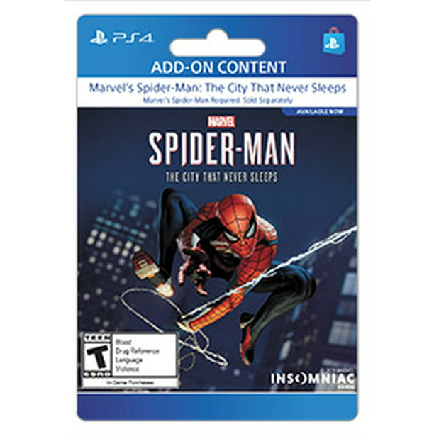 Marvel's Spider Man The City That Never Sleeps, Sony