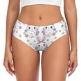 thumbnail image 1 of Fotbe Cartoon Cute Rabbit Calzones Estampados para Mujer – Ropa Interior de Algodón, Cómoda, Suave y Elástica-XX-Large, 1 of 6