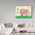 thumbnail image 3 of Trademark Fine Art 'Mosaic Elephant' Canvas Art by Jennifer McCully, 3 of 3
