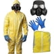thumbnail image 1 of 3-piece Meth Cook Costume, Halloween Breaking Bad Cosplay n For Men Teens, One Size Fits All - Trending Fancy Dress, 1 of 4