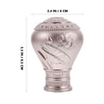 thumbnail image 2 of FONDOTIN 6 Pcs Modern Window Finials Acrylic Dirt Protection Homeowners Bedroom, 2 of 6