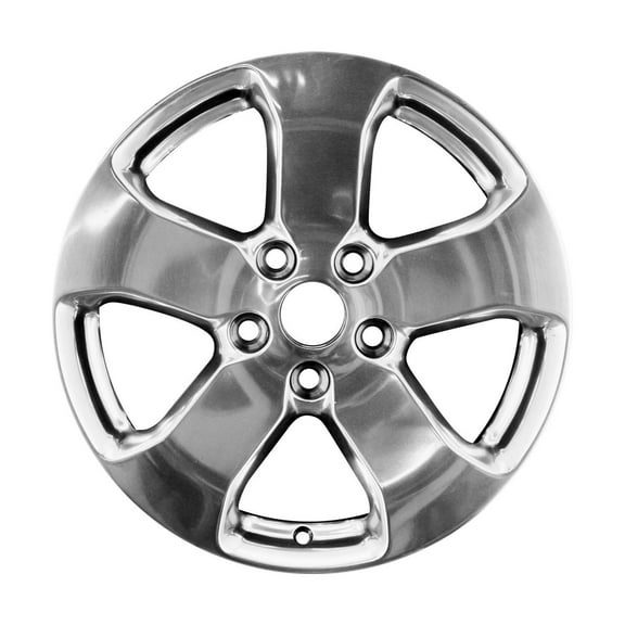 Pre-Owned Original Equipment Metallic Polished Aluminum Wheel 18 x 8 1HX65AAAAB fits 2011-2013 Jeep Grand Cherokee (Good)