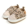 thumbnail image 1 of Chaussures en Cuir pour Bébés et Nourrissons Unisexes Antidérapantes à Fermeture Autoagrippante Espadrilles de Marche Chaussures de Berceau, 1 of 2
